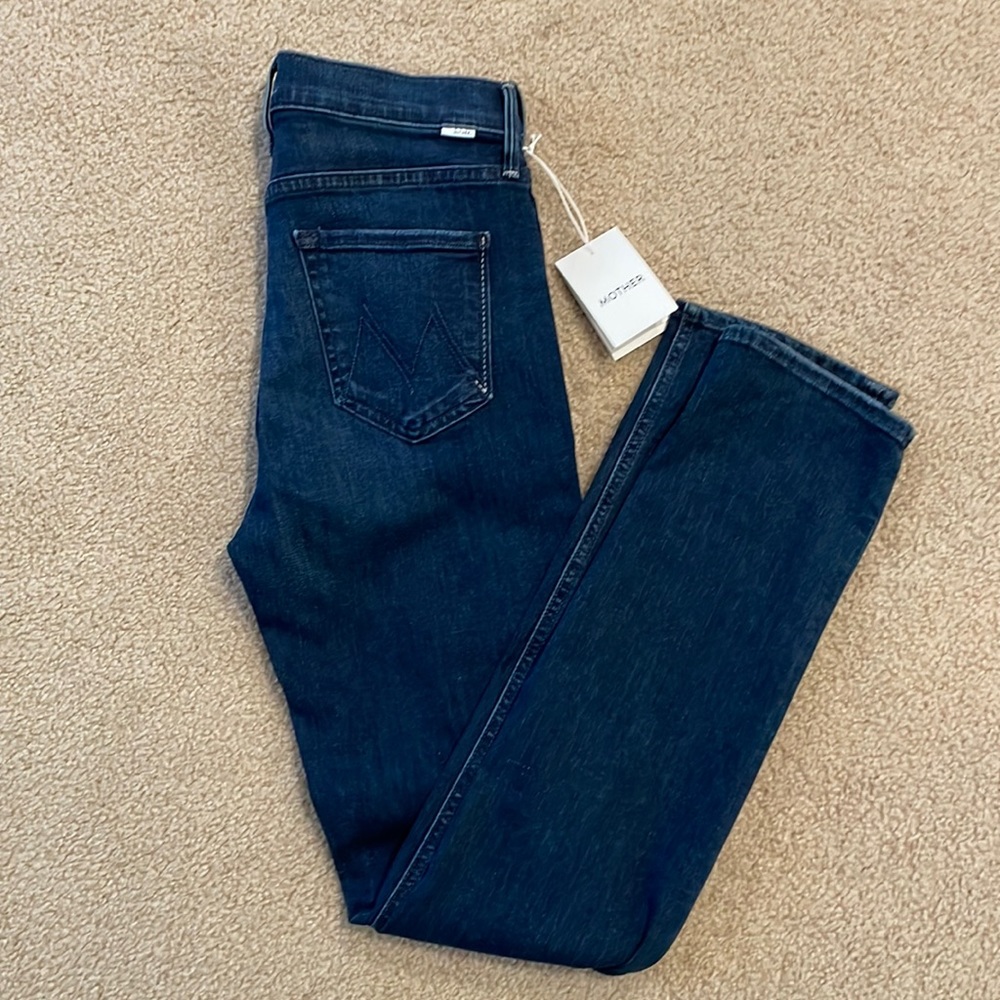 NWT Mother Denim Dazzler Hover Jeans